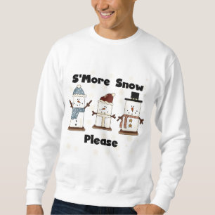 Mehr Schnee bitte Hemden und Geschenke Sweatshirt