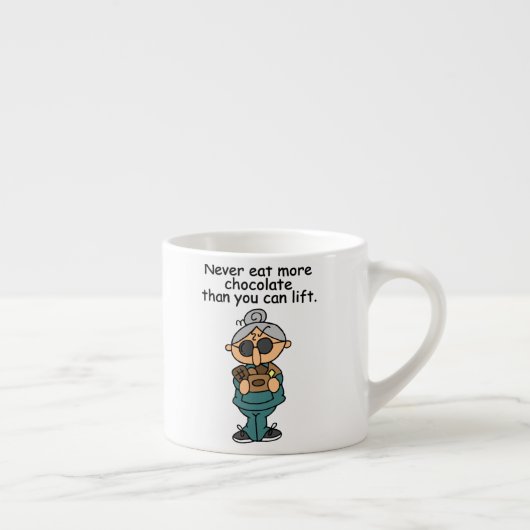 Mehr Schokolade-Spaß Espressotasse (Rechts)