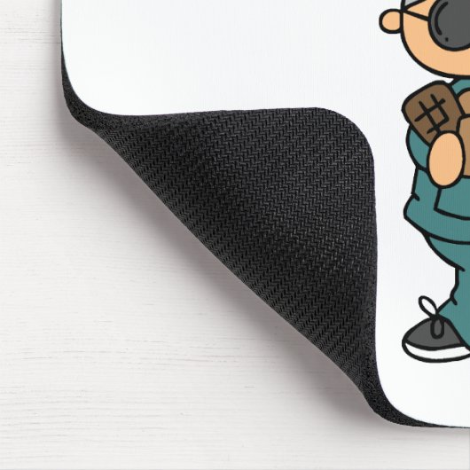 Mehr Schokolade-Spaß Mousepad (Ecke)