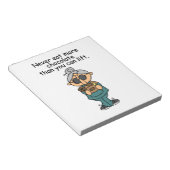 Mehr Schokolade-Spaß Notizblock (angewinkelt)