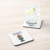 Mehr Schokolade-Spaß Untersetzer (Rechte Seite)