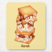 Mehr Schokoladenkatzen Mousepad (Vorne)