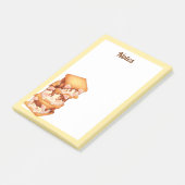 Mehr Schokoladenkatzen Post-it Klebezettel (angewinkelt)