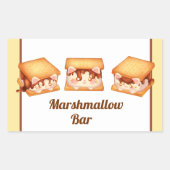 Mehr Schokoladenkatzen Rechteckiger Aufkleber (Vorderseite)