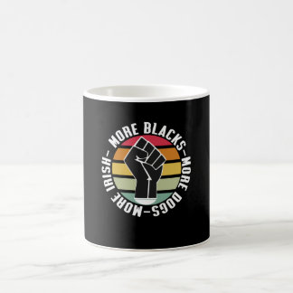 Mehr Schwarze mehr Hunde mehr irisch Kaffeetasse