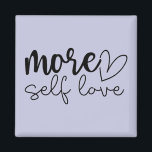 "Mehr Selbst-Liebe" Boho Inspiration Motivierend Magnet<br><div class="desc">Fügen Sie Ihrem Alltag mit diesem "Mehr Selbst-Liebe"-motivierend Magneten eine sanfte Erinnerung hinzu. Es ist in modernem minimalistischem Stil mit sanften, beruhigenden Tönen und eleganter Typografie konzipiert und eignet sich perfekt zur Förderung von Selbstversorgung, Selbstwertschätzung und positiver Energie. Egal, ob auf Ihrem Kühlschrank, Ihrem Büro oder Ihrem Schließfach, dieser kleine,...</div>