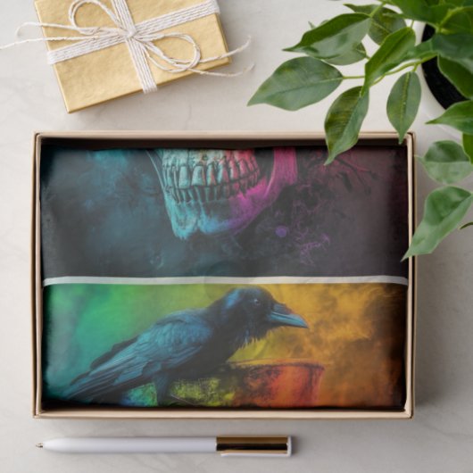 Mehr Skull Lyfe1 Seidenpapier (Geschenk)