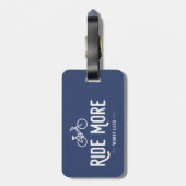 Mehr Sorgen weniger Gepäckanhänger (Rückseite vertikal)