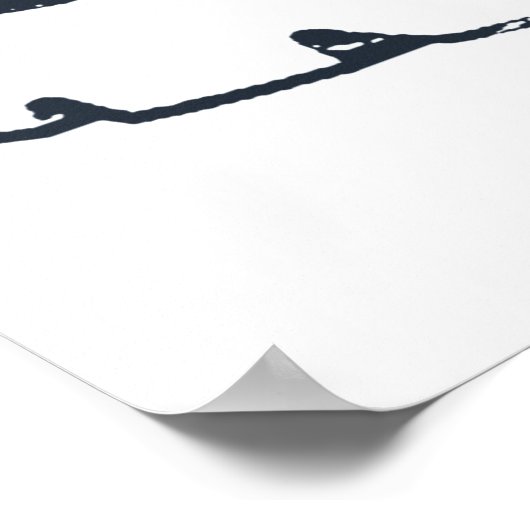 Mehr Sorgen weniger Poster (Ecke)