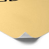 Mehr Spaghetti weniger Regretti Poster (Ecke)