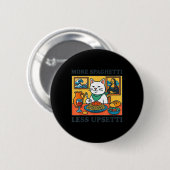 Mehr Spaghetti weniger Upsetti Button (Vorne & Hinten)