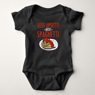Mehr Spaghettis weniger Upsetti - Baby Strampler