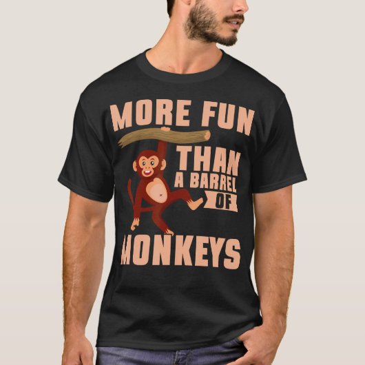 Mehr Spaß als ein Affenbarsch T-Shirt (Vorderseite)