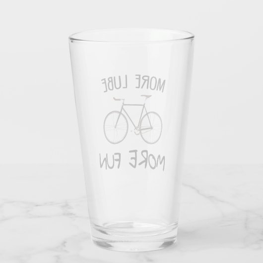 Mehr Spaß beim Radfahren Glas (Rückseite)