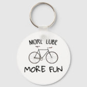 Mehr Spaß beim Radfahren Schlüsselanhänger (Vorderseite)