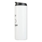 Mehr Spaß beim Radfahren Thermosbecher (Nach rechts gedreht)