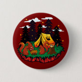 Mehr Spaß mit diesem Camping-Eichhörnchen Button (Vorderseite)
