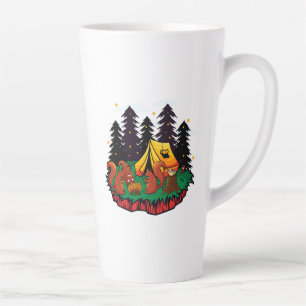Mehr Spaß mit diesem Camping-Eichhörnchen Milchtasse