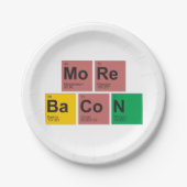 Mehr Speck-Teller Pappteller (Vorderseite)