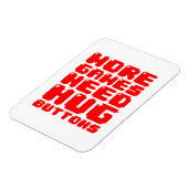 MEHR SPIELE BRAUCHEN UMFANGREICHE SCHALTFLÄCHEN MAGNET (Linke Seite)