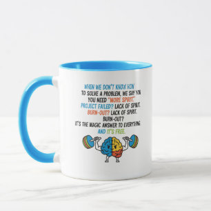 Mehr Spirit Magic Antwort Tasse