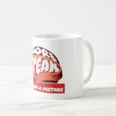 Mehr Steak ist nie ein Fehler Kaffeetasse (VorderseiteRechts)