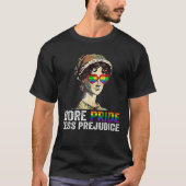 Mehr Stolz weniger Vorurteil LGBT Gay stolz Ally S T-Shirt (Vorderseite)