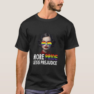 Mehr Stolz weniger Vorurteil LGBT Gay stolz Ally S T-Shirt