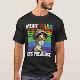 Mehr Stolz weniger Vorurteile Gay Pride LGBT Rainb T-Shirt