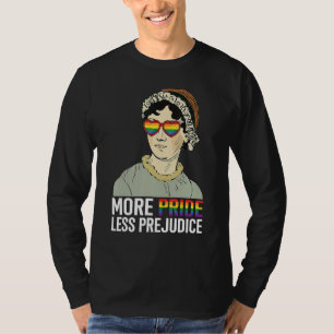 Mehr Stolz Weniger Vorurteile LGBT Jane Austen Sto T-Shirt