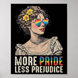 Mehr Stolz weniger Vorurteile Lgbt Queer Vintage K Poster