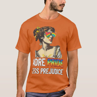 Mehr Stolz weniger Vorurteile LGBT Vintage Freunde T-Shirt