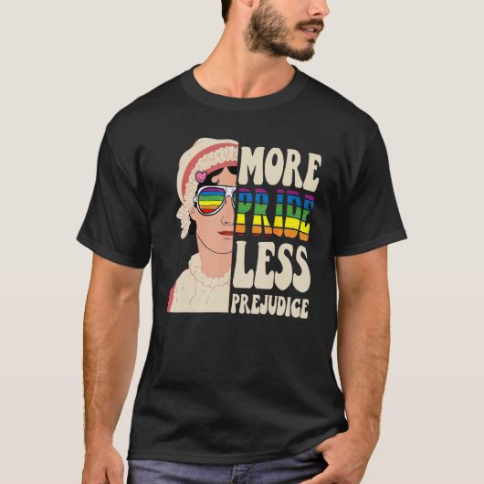 Mehr Stolz weniger Vorurteile, Pansexual-Stolz, Re T-Shirt (Vorderseite)