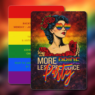 Mehr Stolz, weniger Vorurteile: Pride Month LGBTQ Einladung