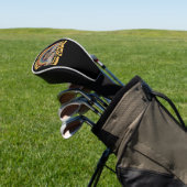 Mehr Stolz weniger Vorurteile Retro-Regenbogen-Pri Golf Headcover (In SItu)