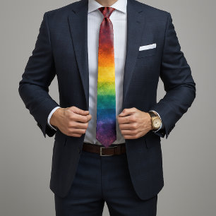 Mehr Stolz, weniger Vorurteile Stolz Monat LGBTQ Krawatte