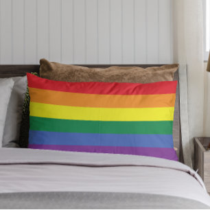 Mehr Stolz, weniger Vorurteile Stolz Monat LGBTQ Lendenkissen