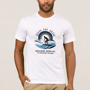 Mehr Strand, weniger Sorge - Lass das Set, das Sie T-Shirt