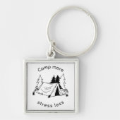 Mehr Stress weniger Schlüsselanhänger (Vorne)