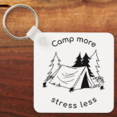 Mehr Stress weniger Schlüsselanhänger (Vorderseite)