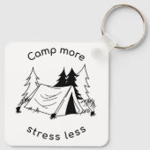 Mehr Stress weniger Schlüsselanhänger (Rückseite)