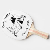 Mehr Stress weniger Tischtennis Schläger (Seitenansicht)