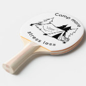 Mehr Stress weniger Tischtennis Schläger (Vorderseite)