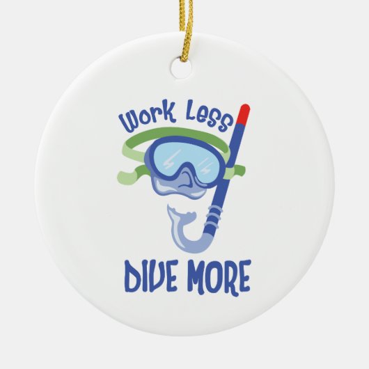 Mehr tauchen keramik ornament (Vorne)