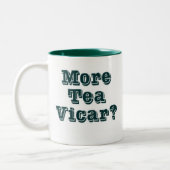 Mehr Tee Pfarrer Zweifarbige Tasse (Links)