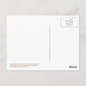 Mehr Tee-Postkarte Postkarte (Rückseite)