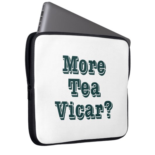 Mehr Tee Vicar Laptopschutzhülle (Vorne Rechts)