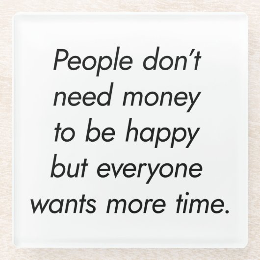 Mehr Time Glass Untersetzer (Vorderseite)