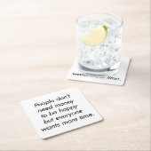 Mehr Time Paper Untersetzer (Vor Ort)