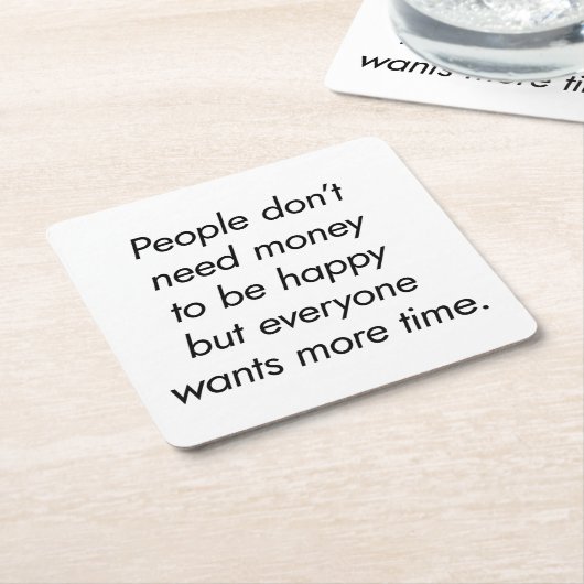 Mehr Time Paper Untersetzer (angewinkelt)